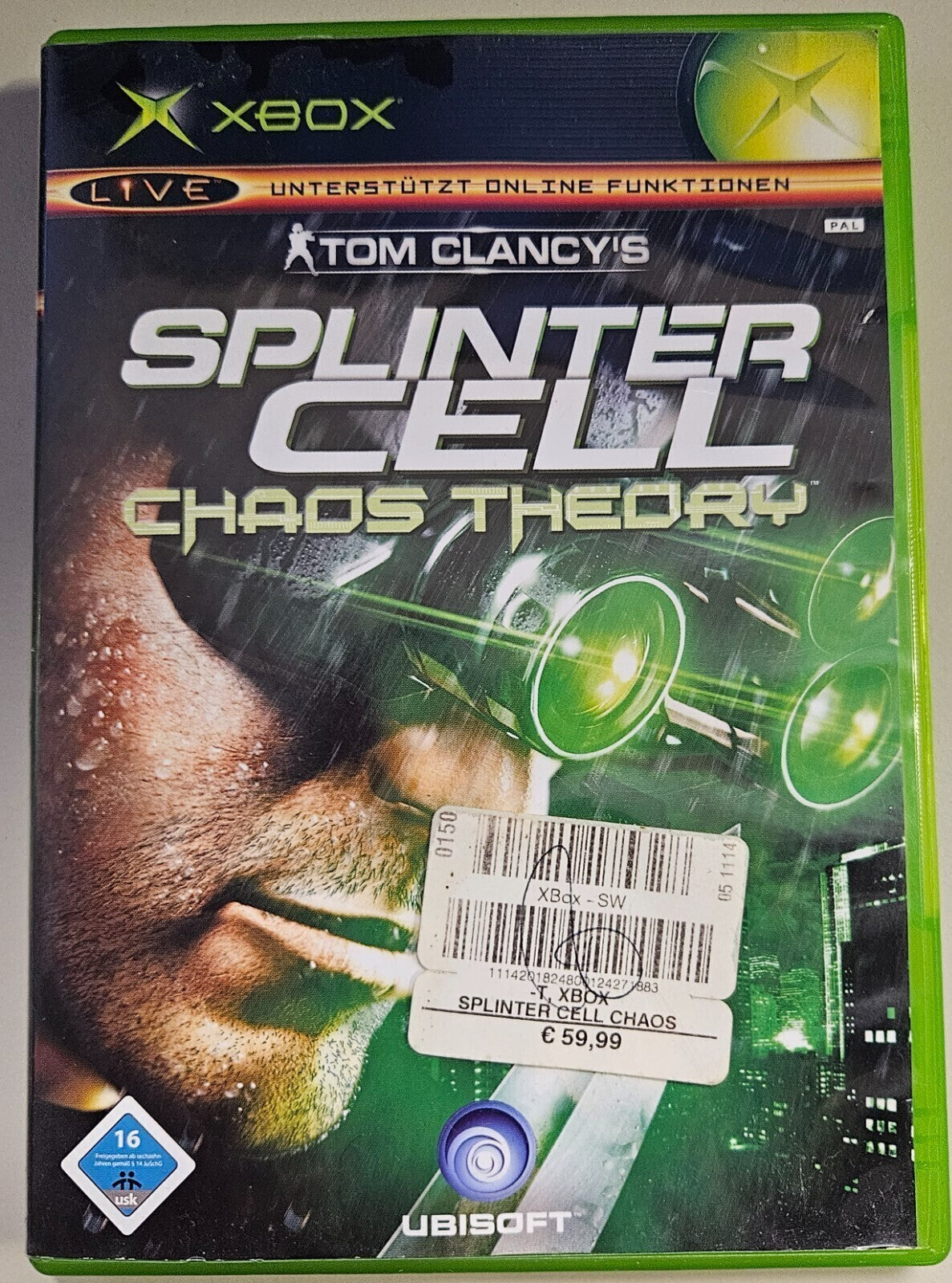 Splinter Cell Chaos Theory - Microsoft XBOX - Xbox Classic