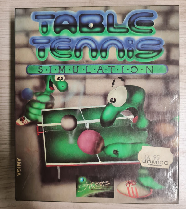 Table Tennis Simulation - Commodore Amiga