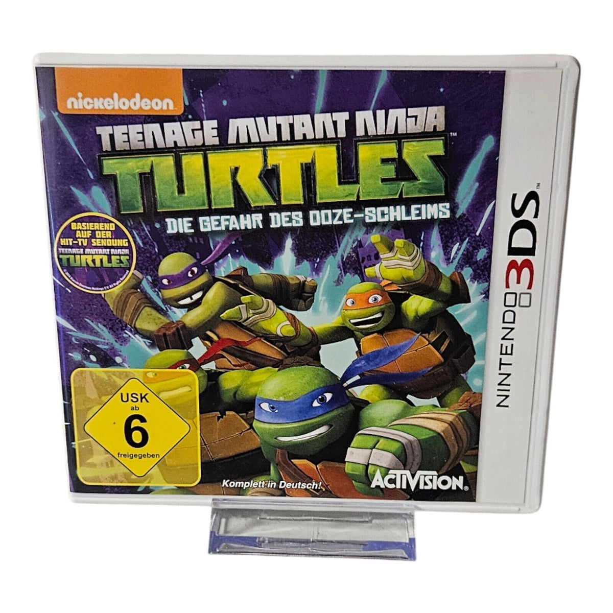 Teenage Mutant Ninja Turtles - Die Gefahr des Ooze Schleim - Nintendo 3DS / 2DS