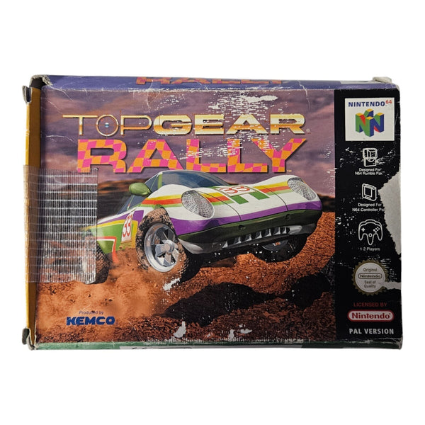 Top Gear Rally - Nintendo 64 - N64 - OVP
