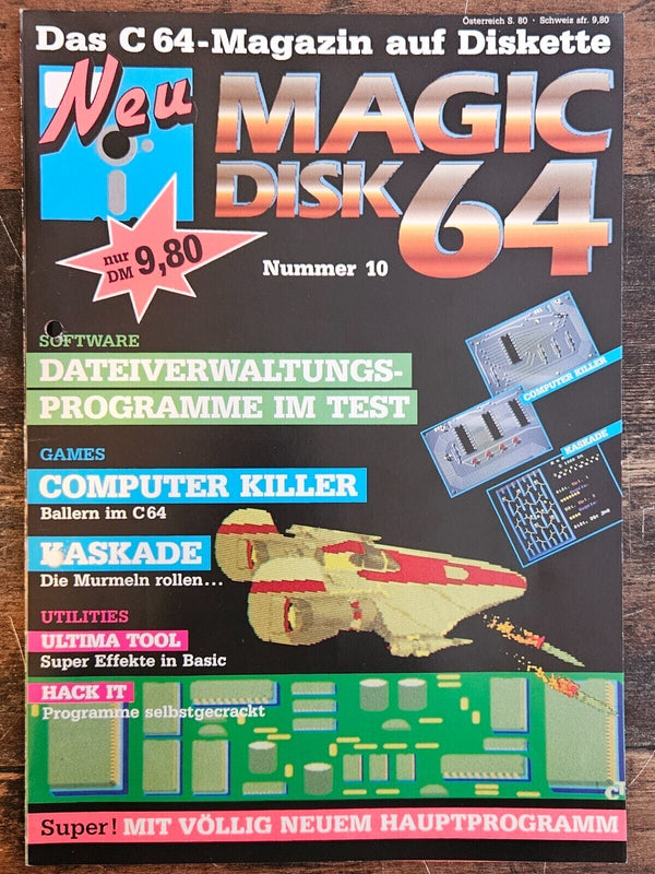 Magic Disk 64 - #10/88 - Mit Diskette - Commodore 64