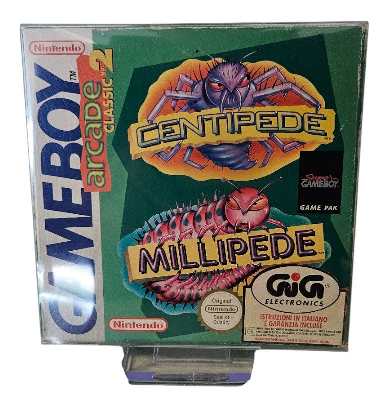 Arcade Classic 2- Centipede & Millipede- Nintendo Game Boy / GB / CIB
