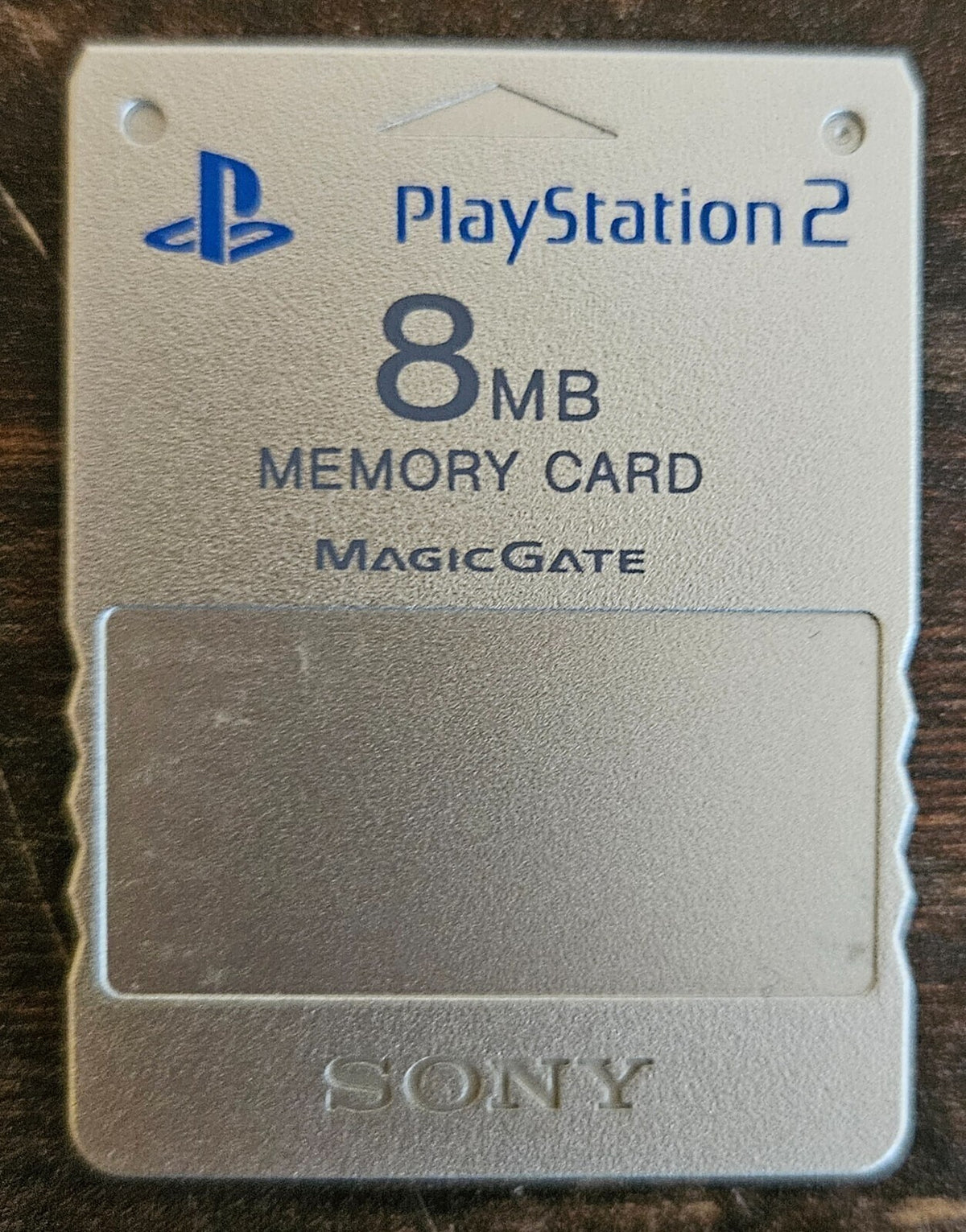 Playstation 2 Memorycard - Silber- Sony - PS2 - 8MB