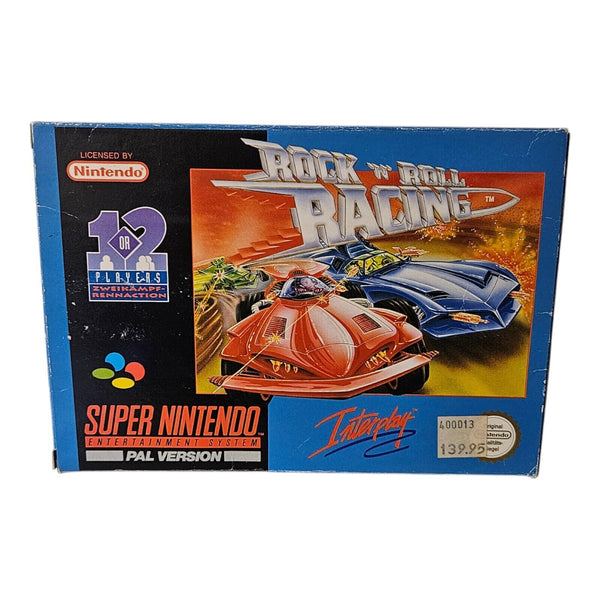 Rock´N´Roll Racing - Super Nintendo - SNES - OVP