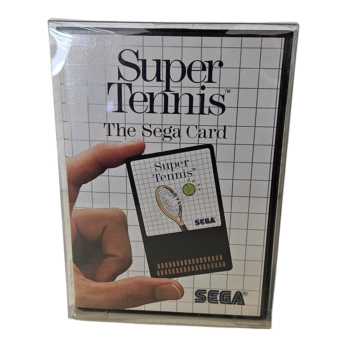 Super Tennis - Sega Master System - Card