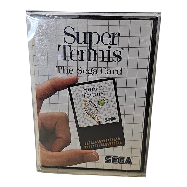 Super Tennis - Sega Master System - Card