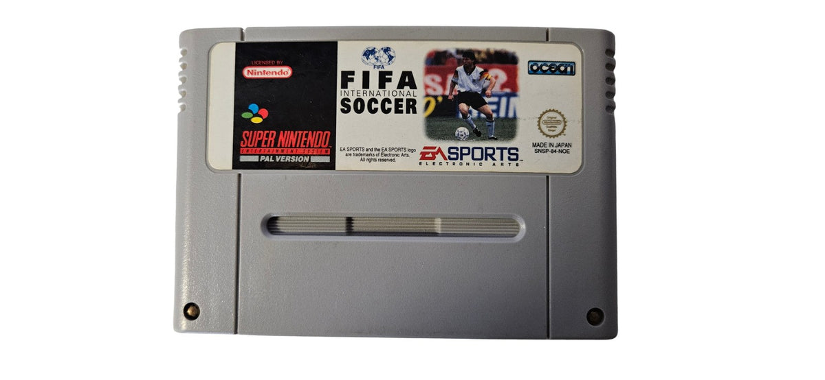 FIFA International Soccer - Super Nintendo - SNES
