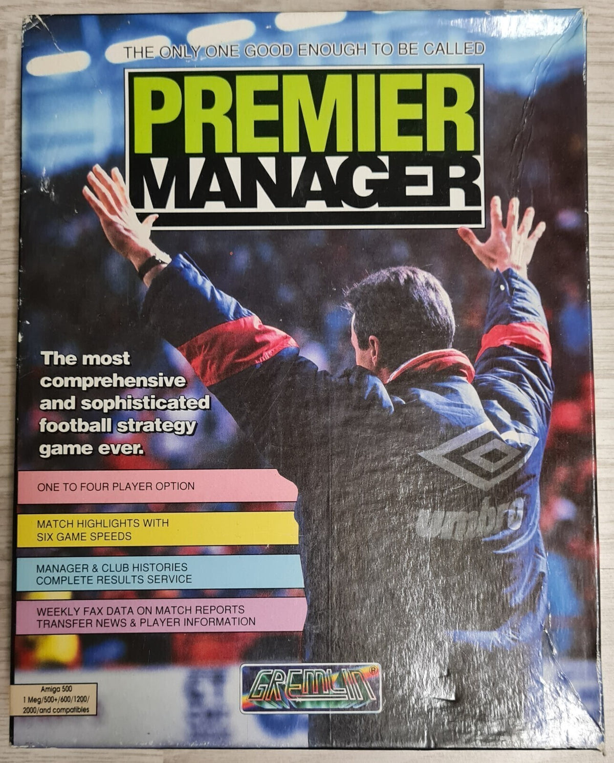 Premier Manager - Commodore Amiga