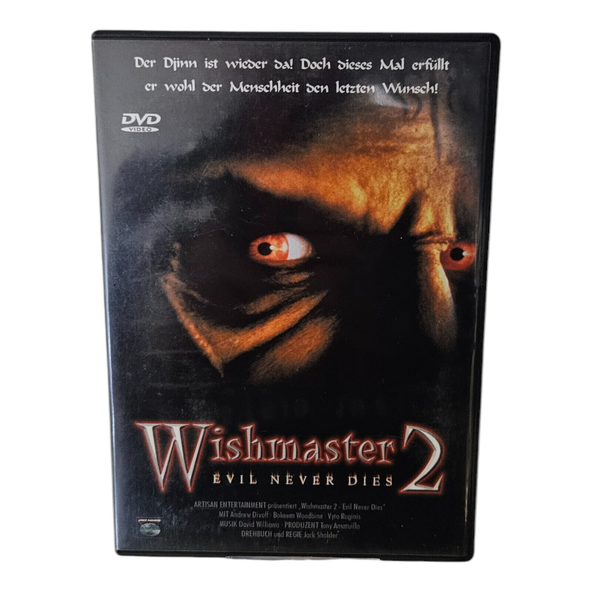 Wishmaster 2 - Teil 2 / Wes Craven´s / DVD
