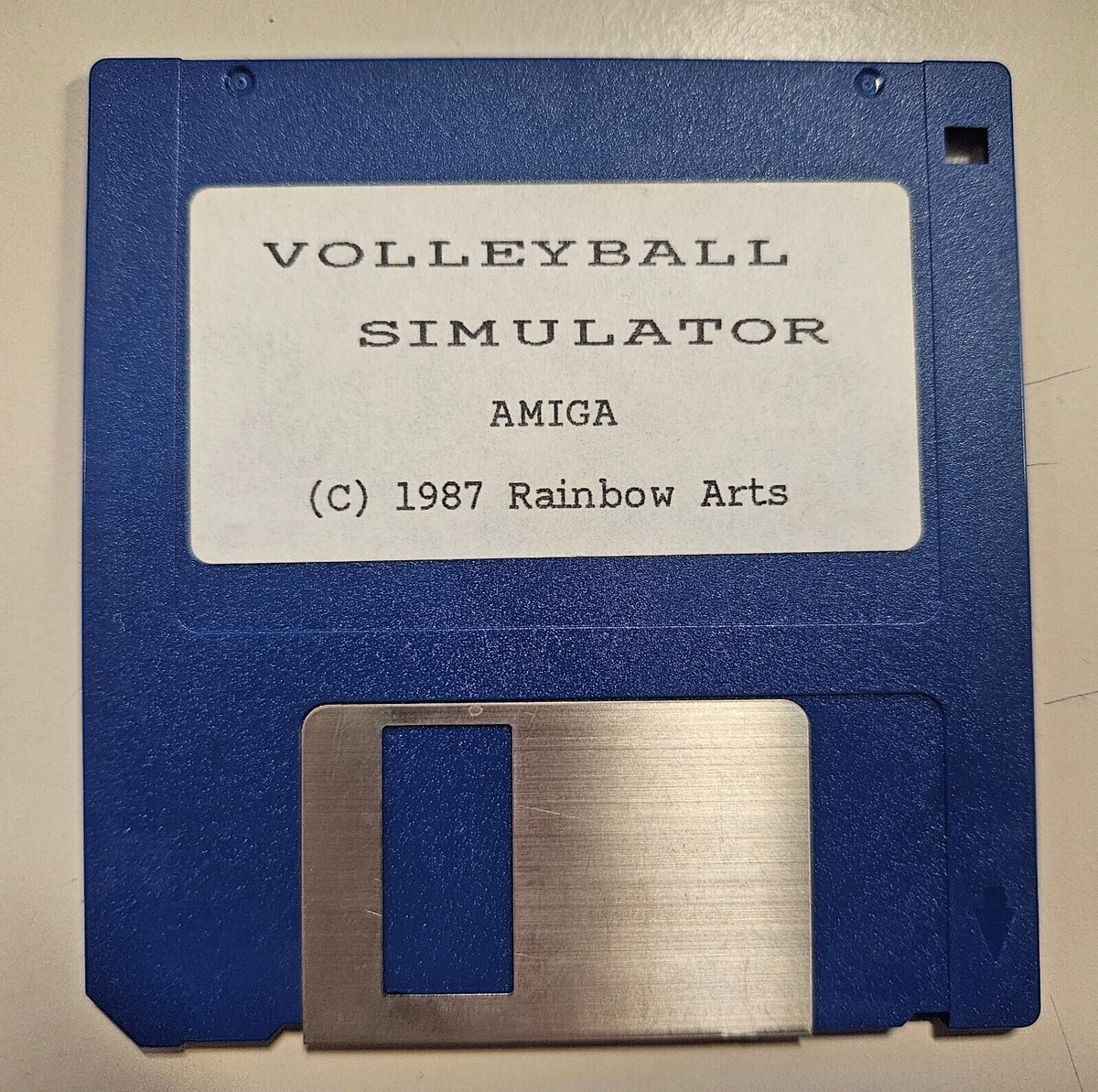 Volleyball Simulator - Commodore Amiga - Nur Diskette