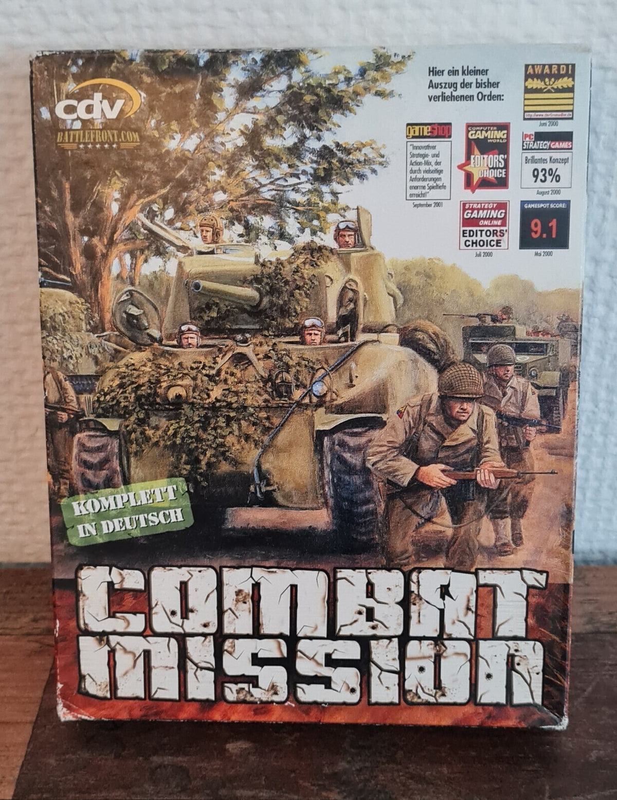 Combat Mission - PC - Win 95 / 98 - Big Box