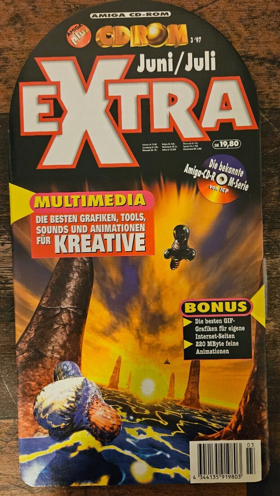 Amiga Plus Extra CD Rom - Juni / Juli 3/97 - Commodore Amiga CD