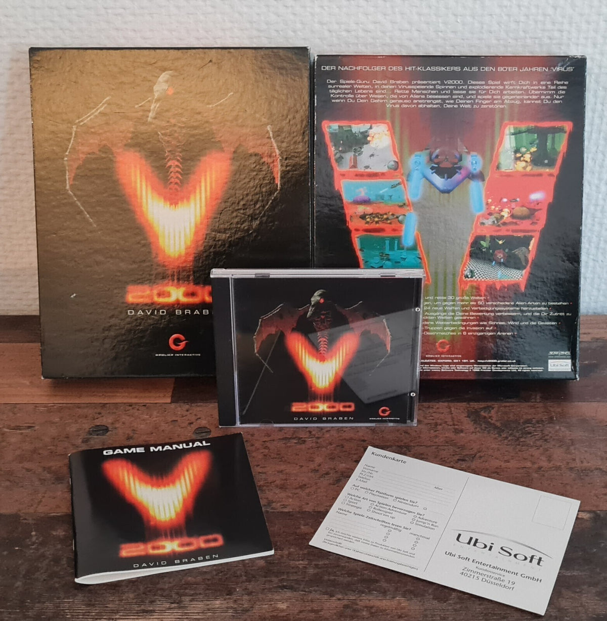 2000 - David Braben - PC - Win 95 / 98 - Big Box