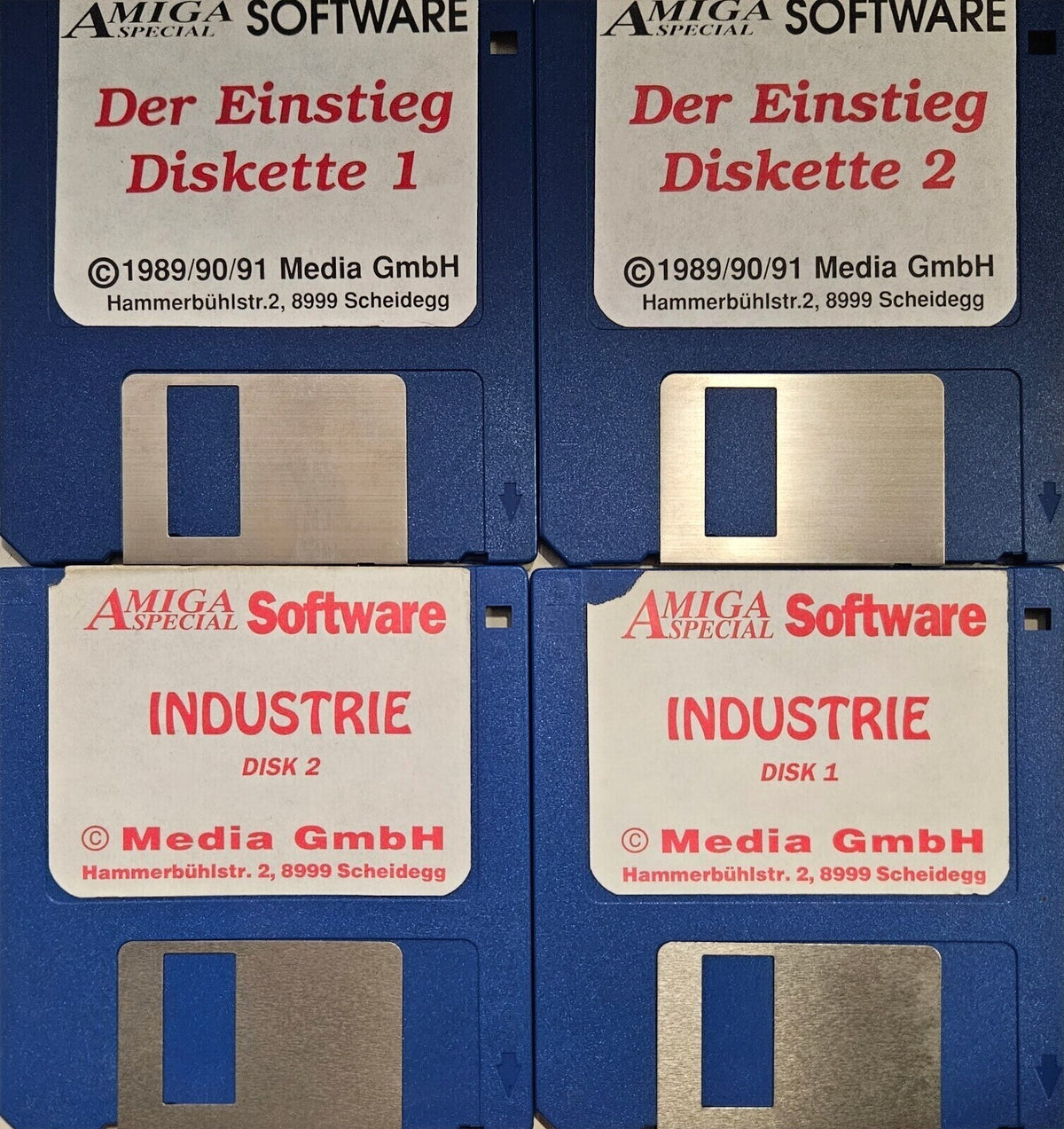 Amiga Der Einstieg + Industrie - Commodore Amiga - Nur Diskette