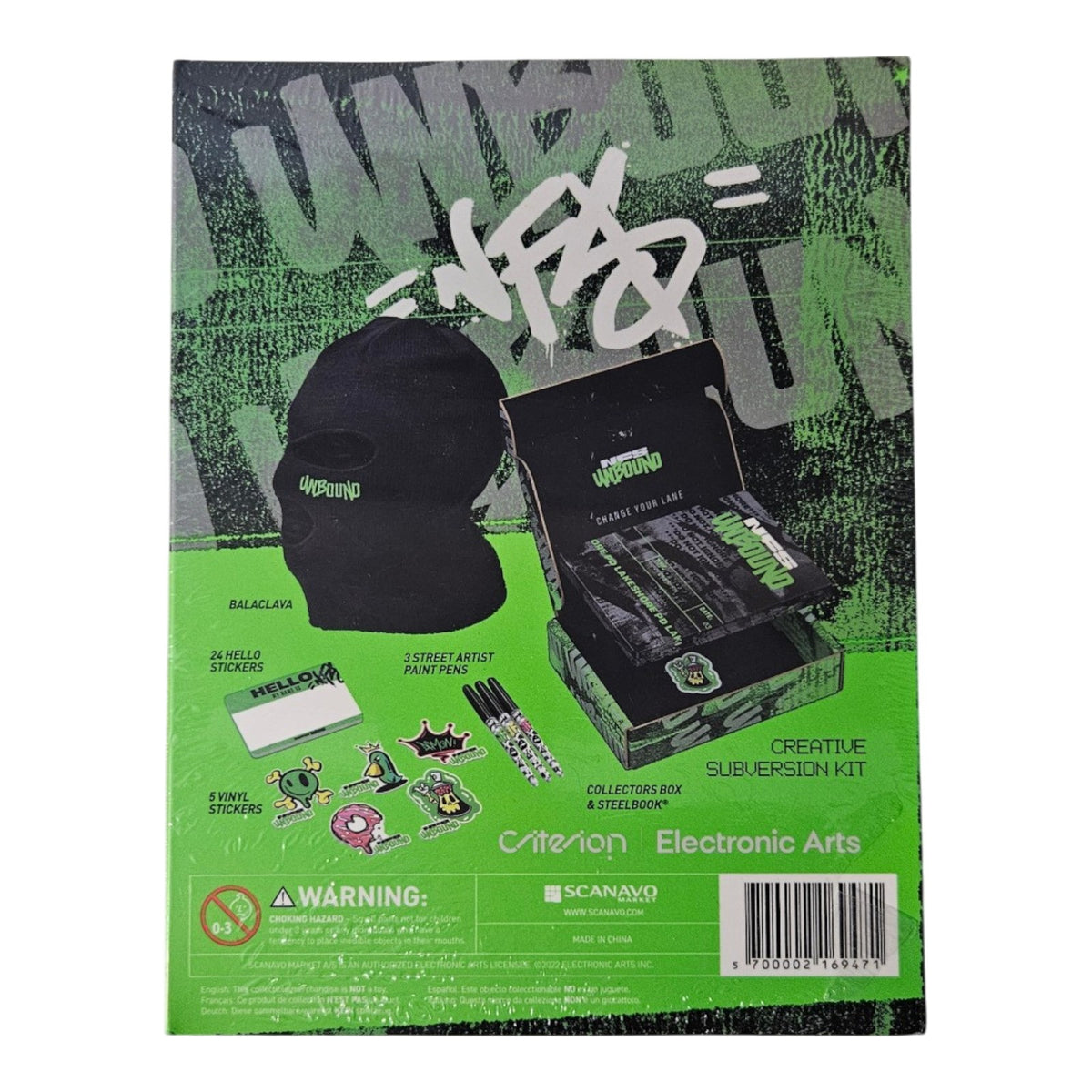 NFS Unbound Fanbox - Ohne Spiel !