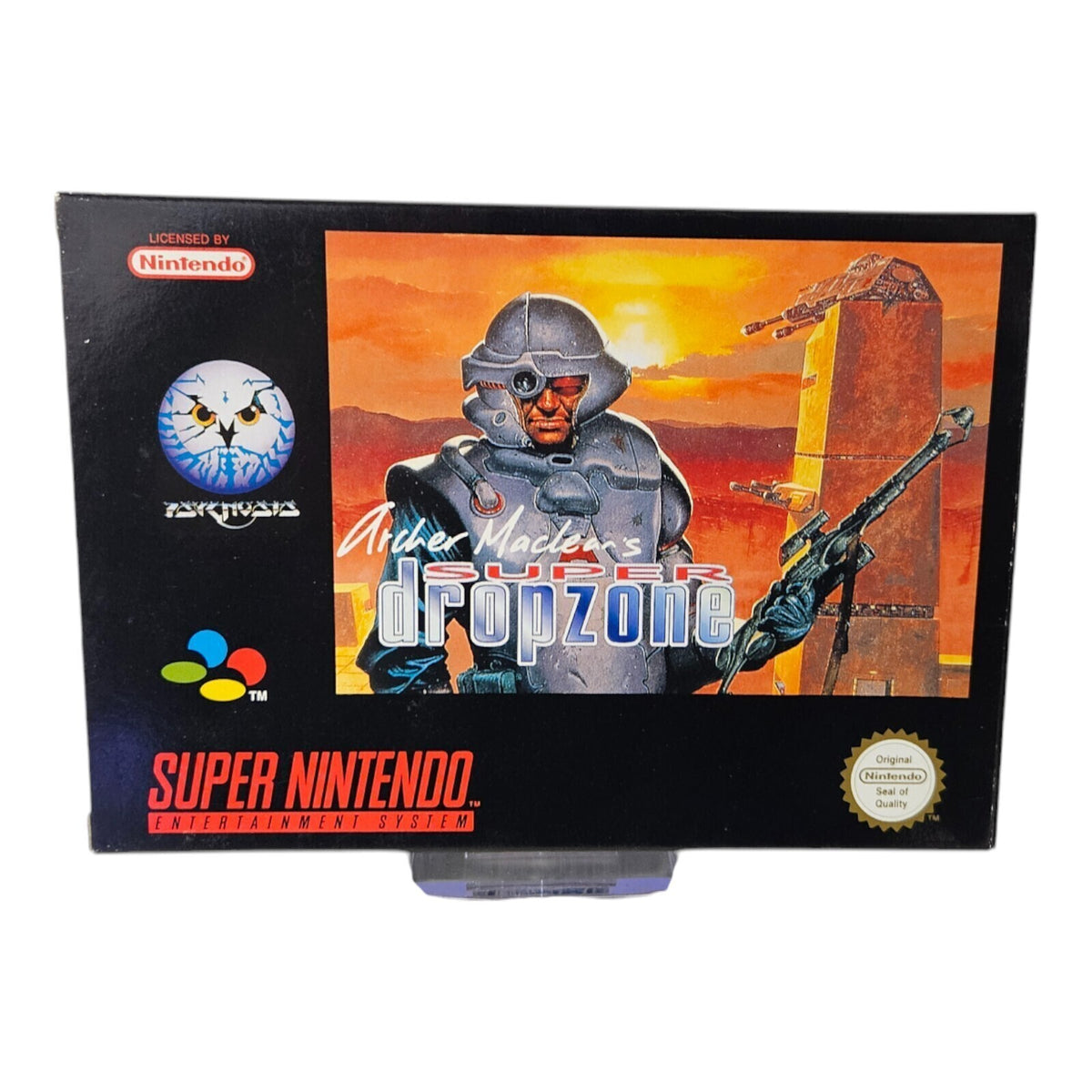 Super Dropzone - Super Nintendo - SNES - OVP