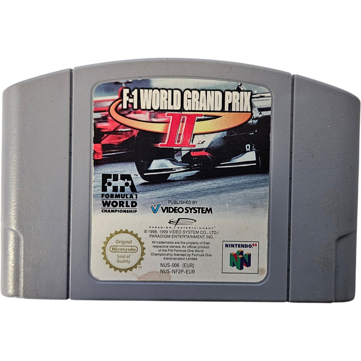 F1 World Grand Prix II - Nintendo 64 - N64 - Modul