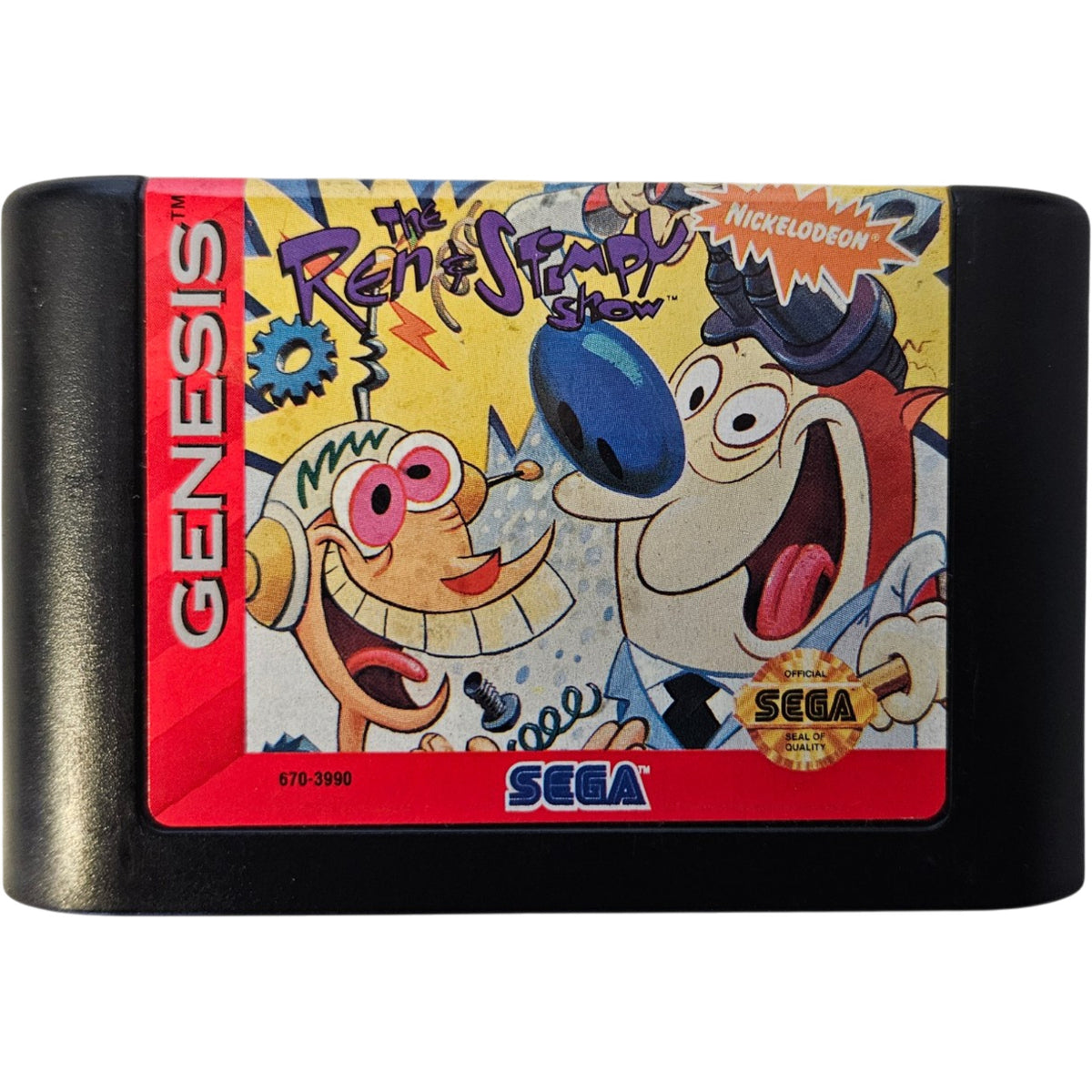 The Ren & Stimpy Show Stimpys Invention - Sega Mega Genesis - Modul
