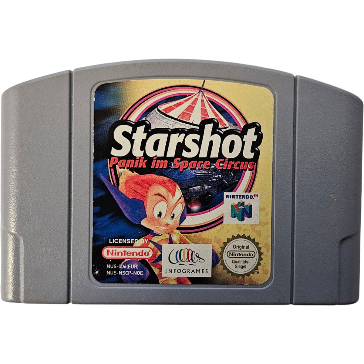 Starshot - Panic im Space Circus - Nintendo 64 - N64 - Modul