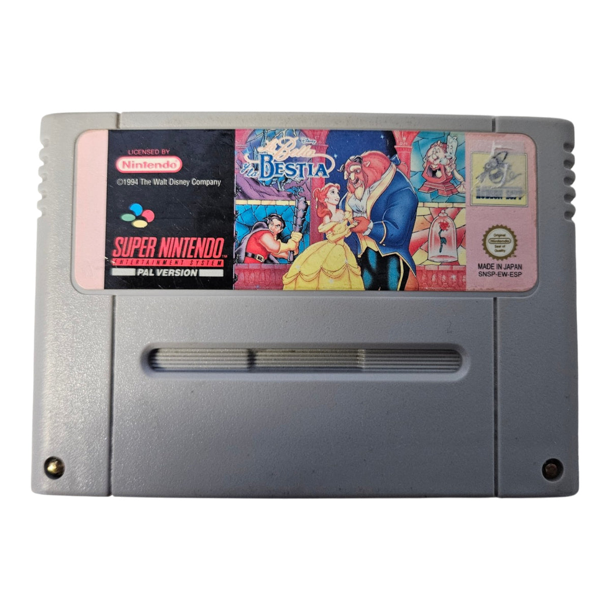 Die Schöne und das Biest - Super Nintendo - SNES - Nur Modul