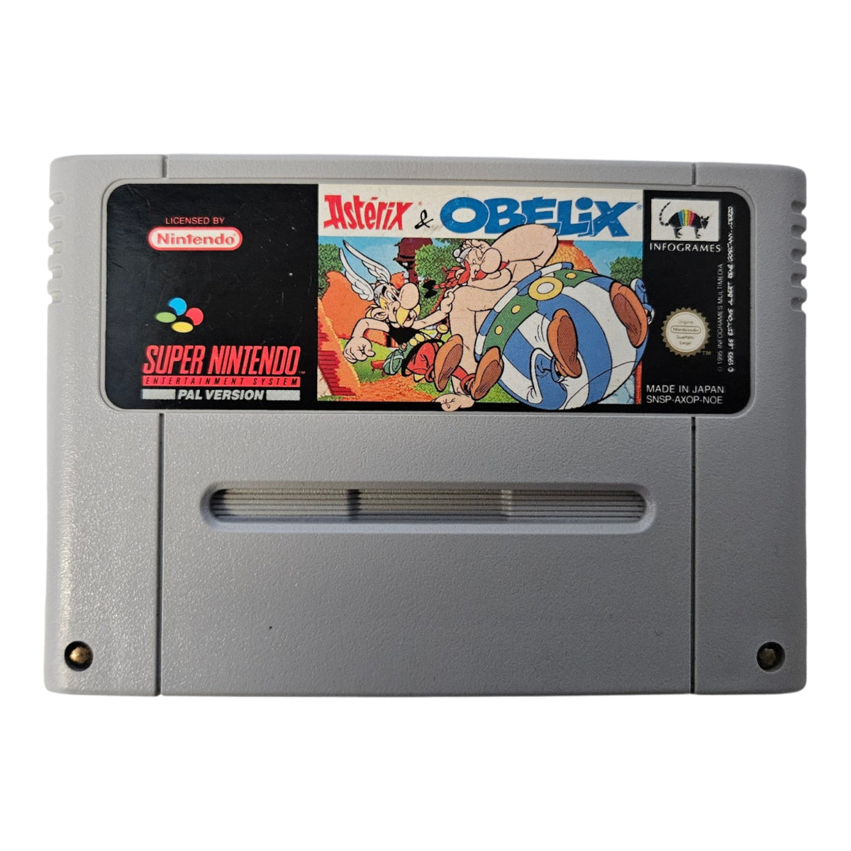 Asterix & Obelix- Super Nintendo - SNES - Nur Modul