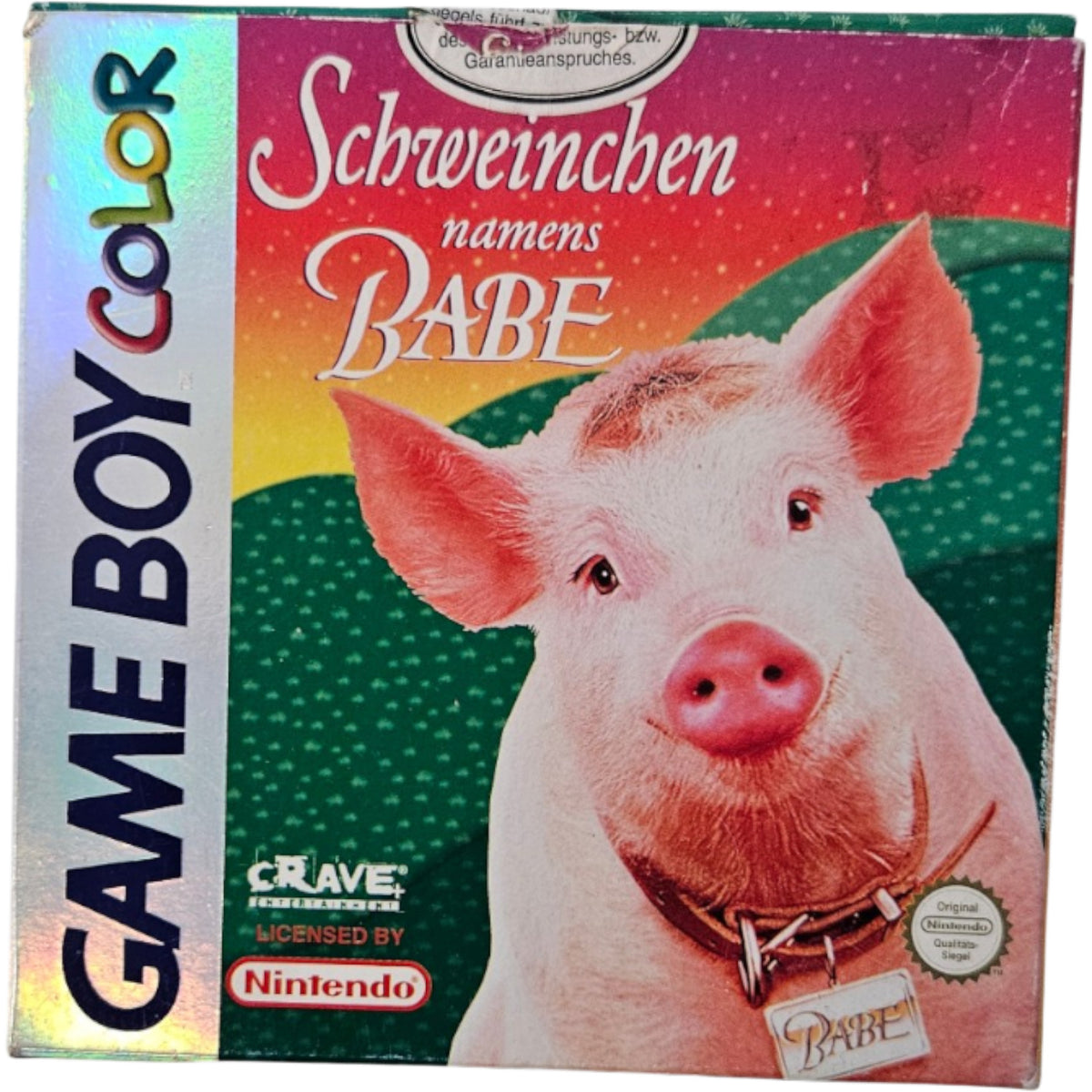 Schweinchen namens BABE - Nintendo Game Boy Color / GBC