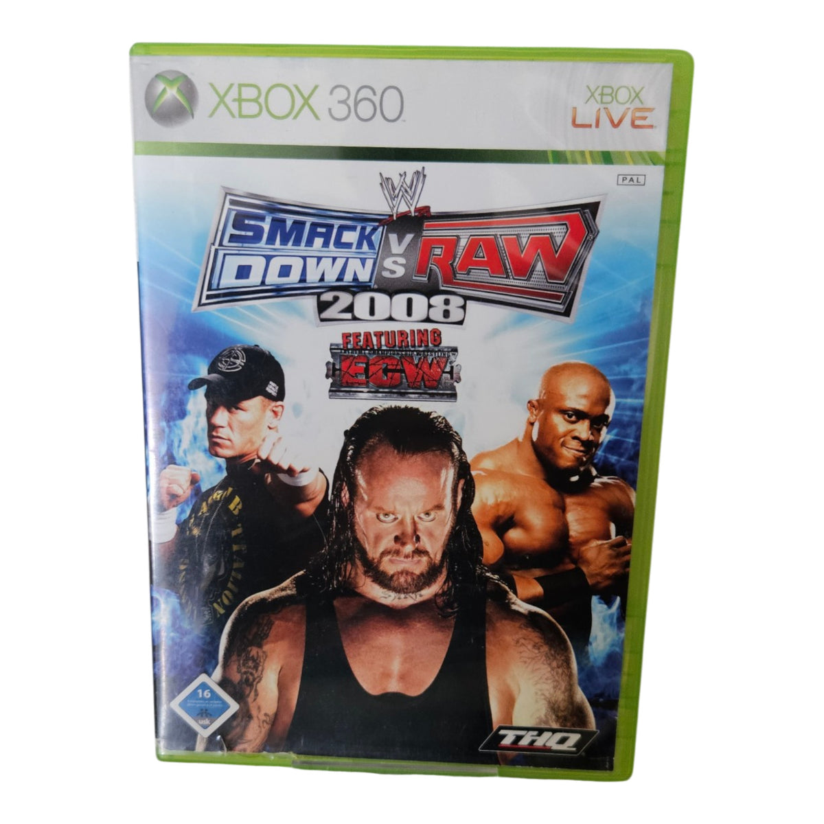 Smack Down vs Raw 2008 - XBOX 360