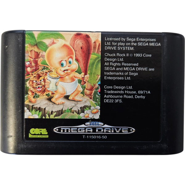 Chuck Rock II Son of Chuck Rock - Sega Mega Drive - Modul