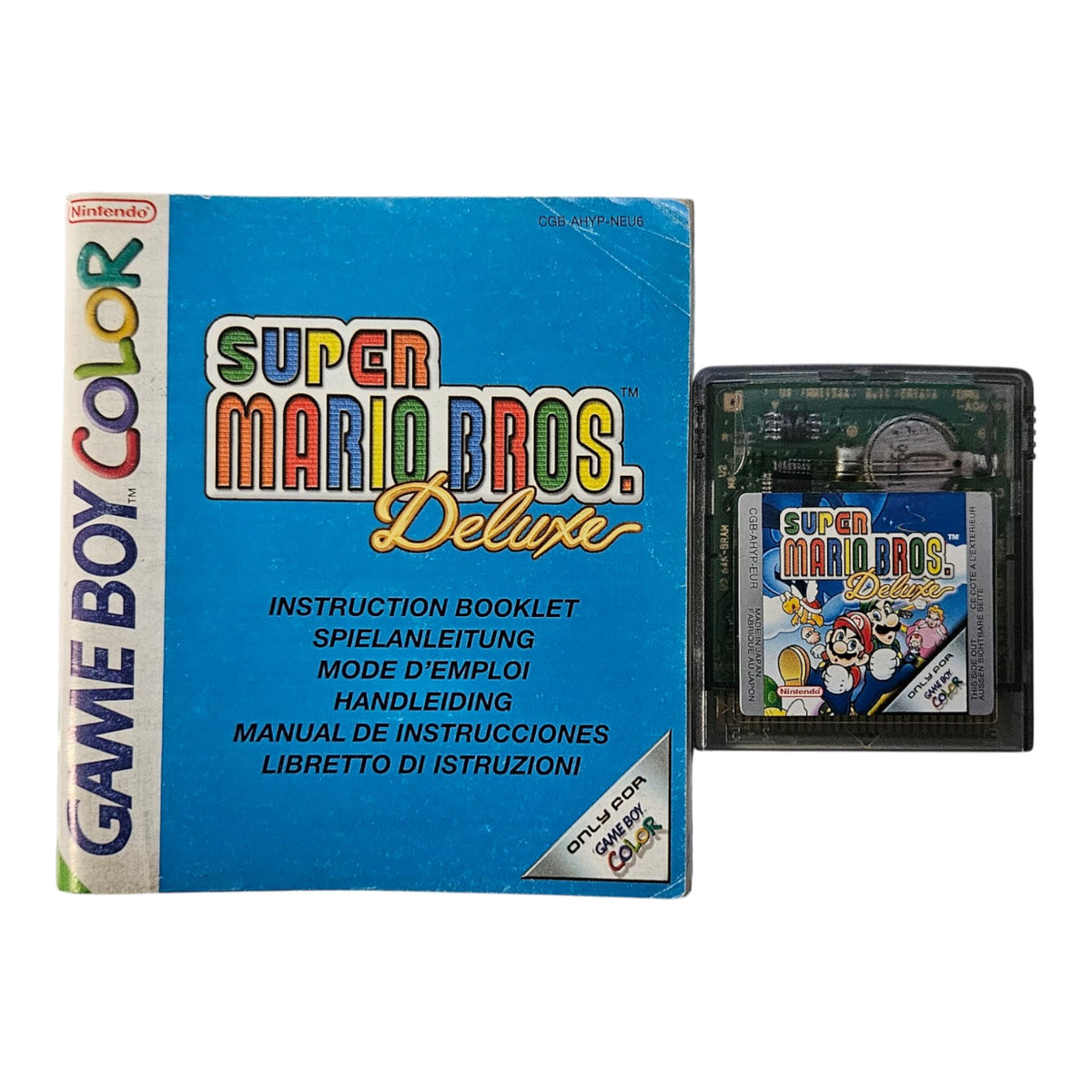 Super Mario Bros. Deluxe - Nintendo Game Boy Color / GBC