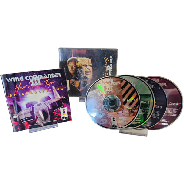 Wing Commander III - Heart of the Tiger - Panasonic 3DO - Disc OVP