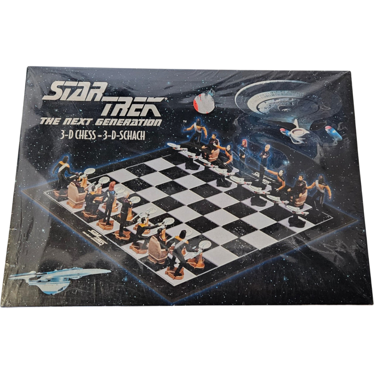 Star Trek The Next Generation - 3D Schachspiel / 3D Chess - OVP - Verschweißt - 1999