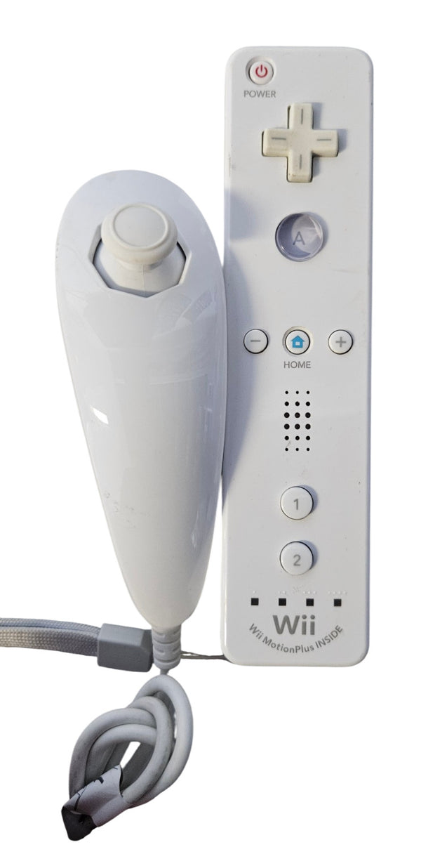 Wii Remote Controller - Weiß + Nunchuk - Nintendo #2