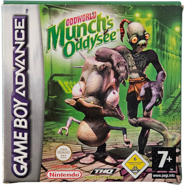 Oddworld Munch´s Oddysee- Gameboy Advance- GBA