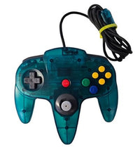 Nintendo 64 Konsole - Türkis - Ice Blue - Transparent - Controller