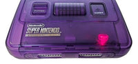 Super Nintendo Konsole - SNES - LILA - Transparent