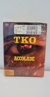 TKO - ACCOLADE - Noch verschweißt !  - Commodore 64 / C64 / 128 / Diskette