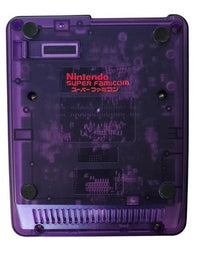 Super Nintendo Konsole - SNES - LILA - Transparent