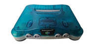 Nintendo 64 Konsole - Türkis - Ice Blue - Transparent - Controller