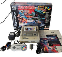 Super Nintendo Konsole - Action Pack - Street Fighter II Edition - SNES  - One C
