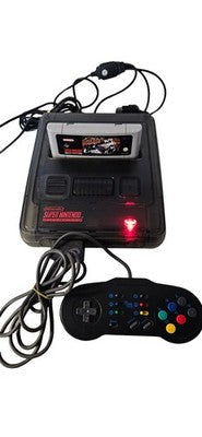Super Nintendo Konsole - SNES - Smokey Gray - Transparent