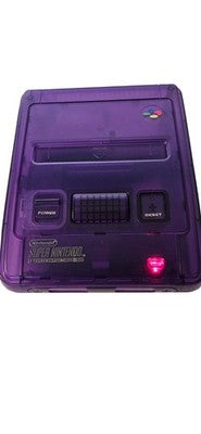 Super Nintendo Konsole - SNES - LILA - Transparent