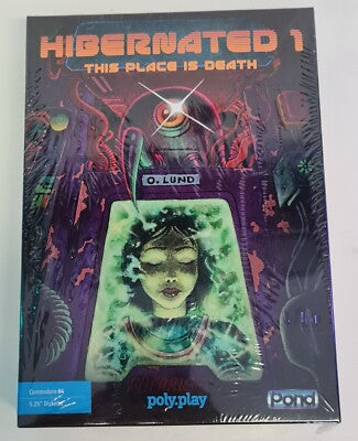Hibernated 1 - This Place is Death  - Noch verschweißt ! - Commodore 64 Diskette