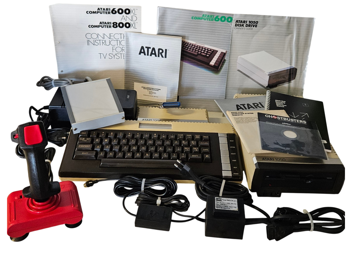 Atari 600 XL Komplett Set - Getestet - TOP