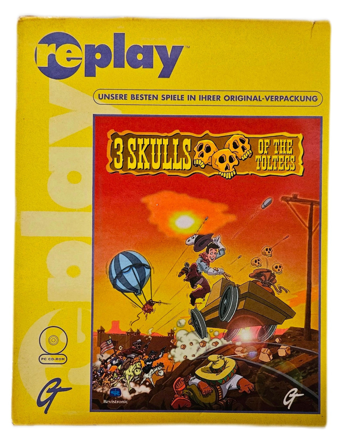 3 Skulls of the Totpecs - PC - MS DOS - CD - BIG BOX