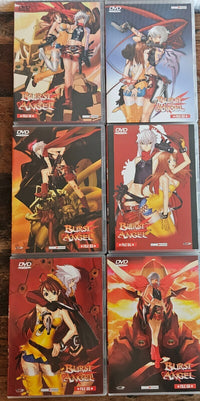 Burst Angel - Teil 1-6 -  Episoden 1 - 24 - DVD - Anime