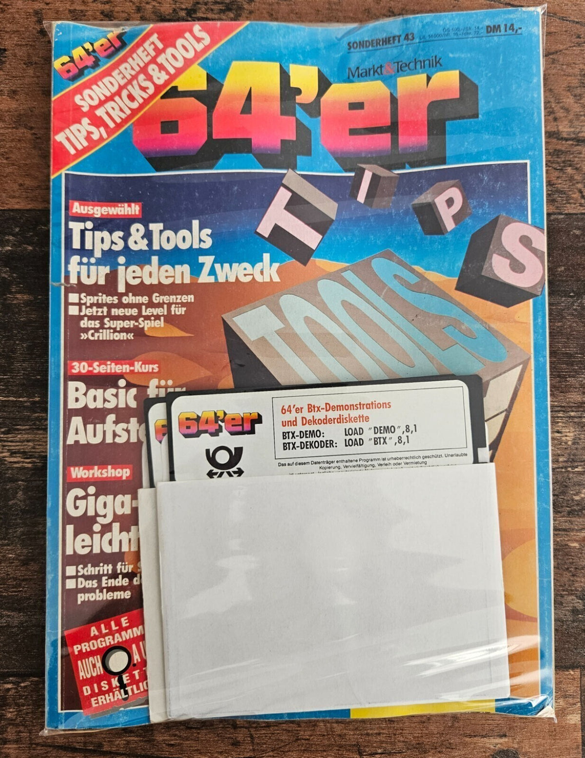 64ér Sonderheft #43 - Mit Disketten - Commodore 64