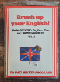 Brush Up your English! Teil 2 - Data Becker- Commodore 64 /C64/128/ Diskette