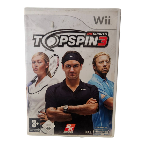 Top Spin 3  - Nintendo WII