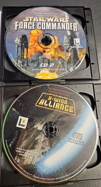 Star Wars - 4 Spiele Paket - PC - Windows Force Commander/X-Wing/Rogue/Shadows..
