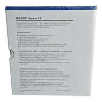 Hewlett - Packard - Microsoft - Betriebssystem MS-DOS Version 3.3 - HP - PC- NEU